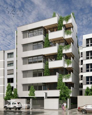 طراحی ساختمان مسکونی پرنا