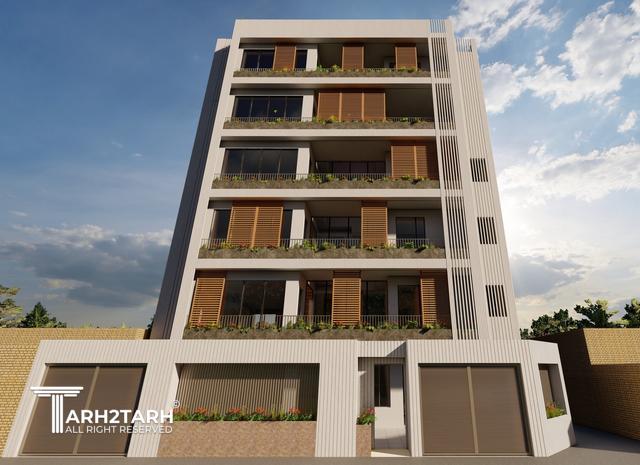 طراحی ساختمان مسکونی پرنا