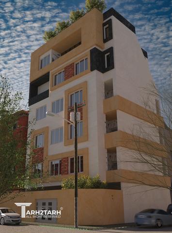 طراحی ساختمان مسکونی پرنا