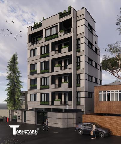 طراحی ساختمان مسکونی پرنا