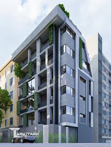 طراحی ساختمان مسکونی پرنا