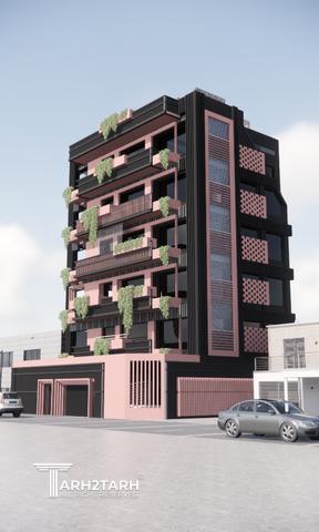 طراحی ساختمان مسکونی پرنا