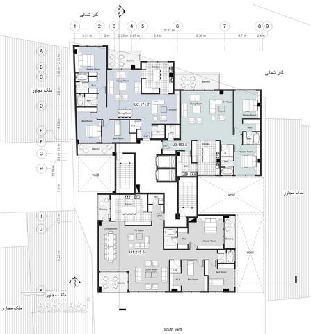 طراحی پلان پروژه مینا