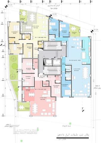 طراحی پلان پروژه مینا