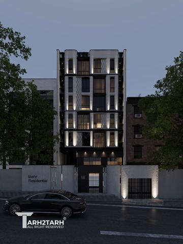 طراحی ساختمان مسکونی مهرقیطریه