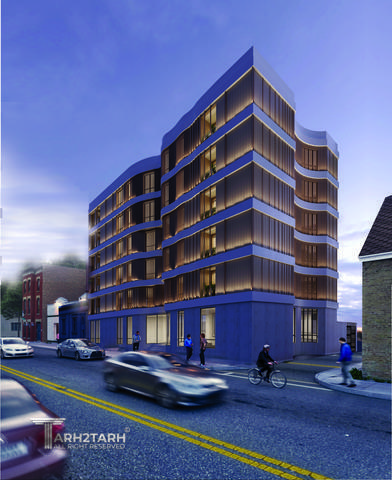 پروژه طراحی پلان و نما پارک مهر