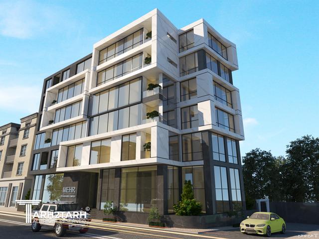 پروژه طراحی پلان و نما پارک مهر