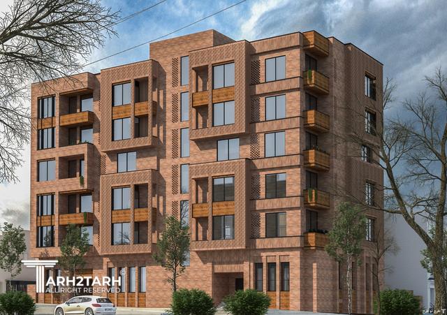 پروژه طراحی پلان و نما پارک مهر