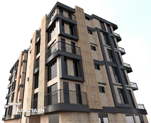 پروژه طراحی پلان و نما پارک مهر