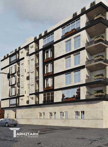 پروژه طراحی پلان و نما پارک مهر