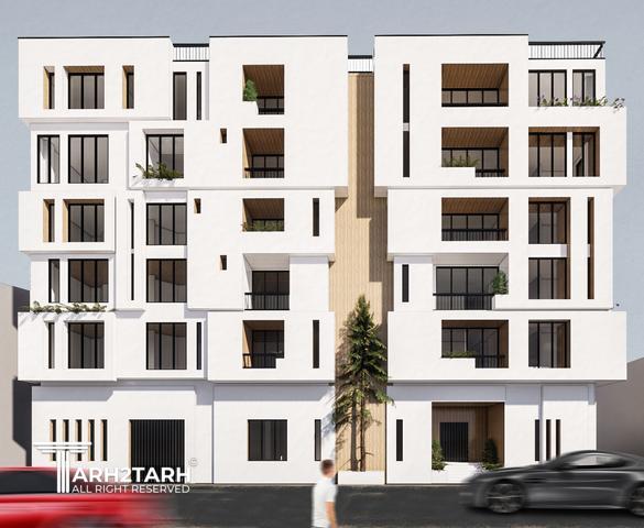 پروژه طراحی پلان و نما پارک مهر