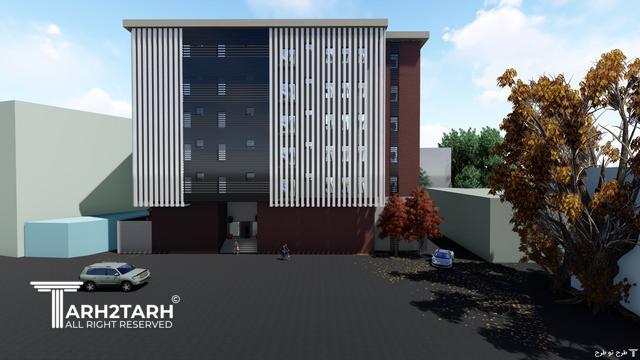 پروژه طراحی پلان و نما پارک مهر