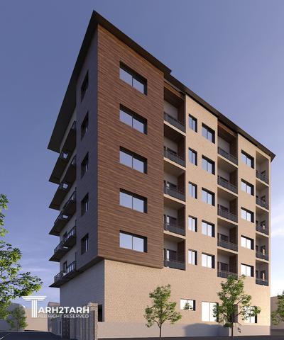 پروژه طراحی پلان و نما پارک مهر