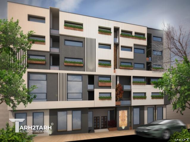 پروژه طراحی پلان و نما پارک مهر