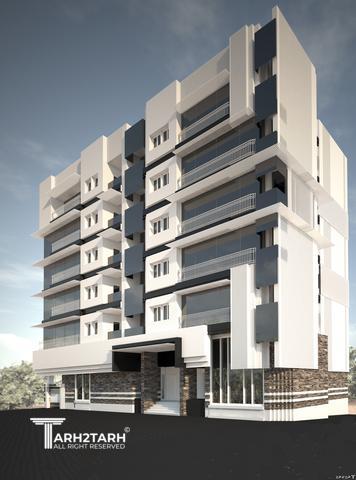 پروژه طراحی پلان و نما پارک مهر