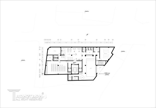پروژه طراحی پلان و نما پارک مهر