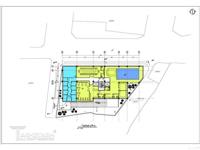پروژه طراحی پلان و نما پارک مهر