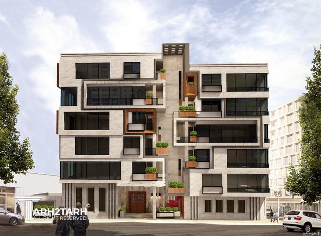 پروژه طراحی پلان و نما پارک مهر