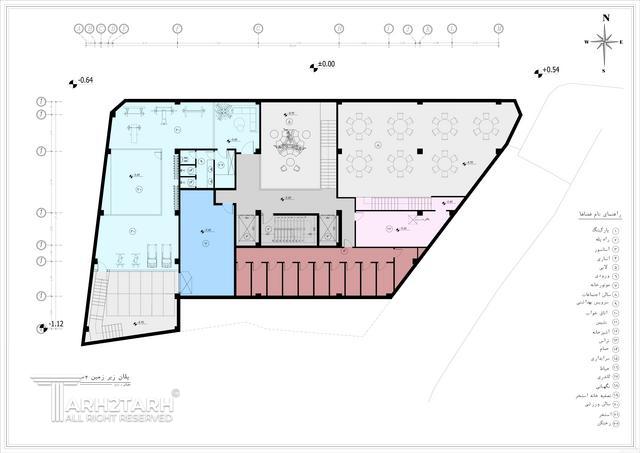 پروژه طراحی پلان و نما پارک مهر