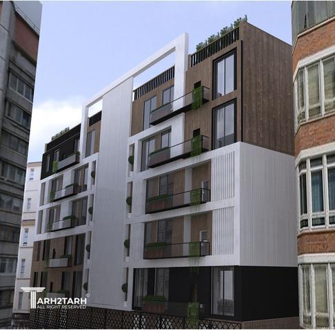 پروژه طراحی پلان و نما پارک مهر