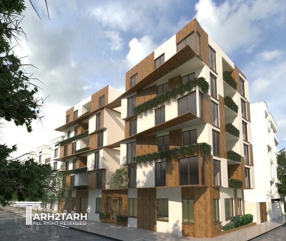 پروژه طراحی پلان و نما پارک مهر