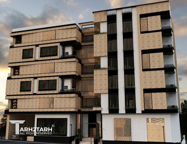 پروژه طراحی پلان و نما پارک مهر