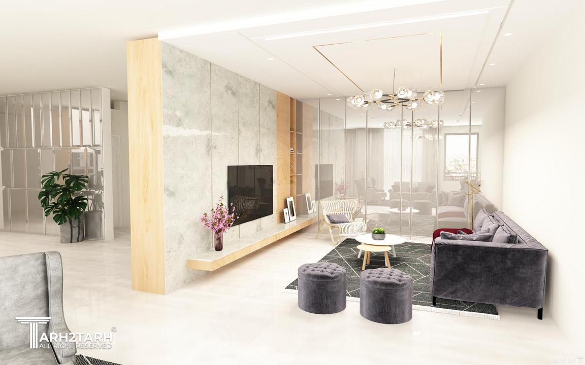 مسابقه طراحی پلان طبقه مسکونی در دو بلوک سعادت آباد