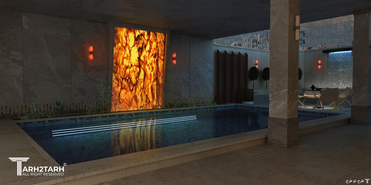 مسابقه طراحی استخر، باغچه و ورودی ویلای جمشیدیه
