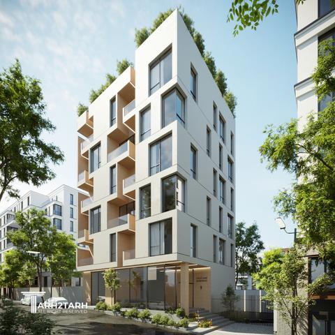 طراحی ساختمان مسکونی پالیزلند