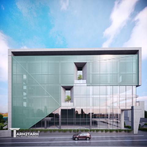 طراحی نما و لابی تجاری اصطلک