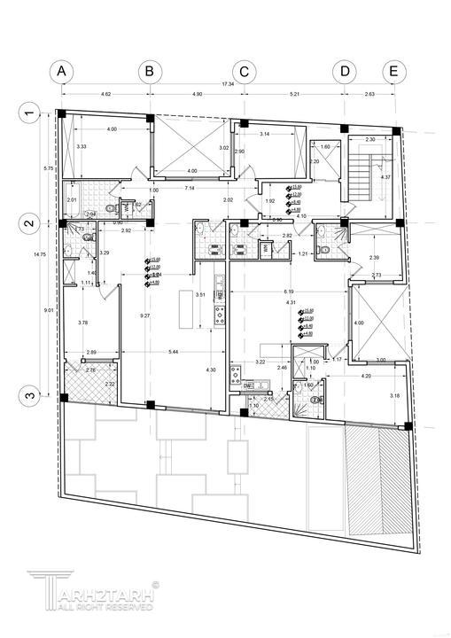 مسابقه طراحی مجتمع مسکونی Palazzo