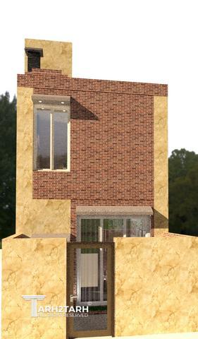 طراحی پلان و نما و داخلی خانه مادربزرگ