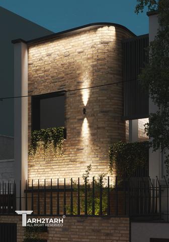 طراحی پلان و نما و داخلی خانه مادربزرگ