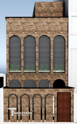 طراحی پلان و نما و داخلی خانه مادربزرگ