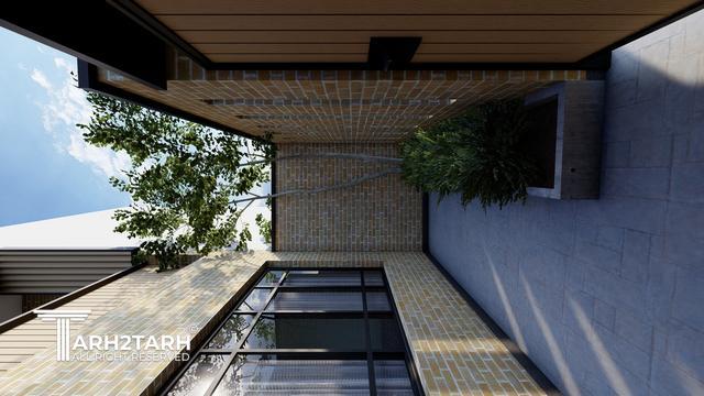 طراحی پلان و نما و داخلی خانه مادربزرگ