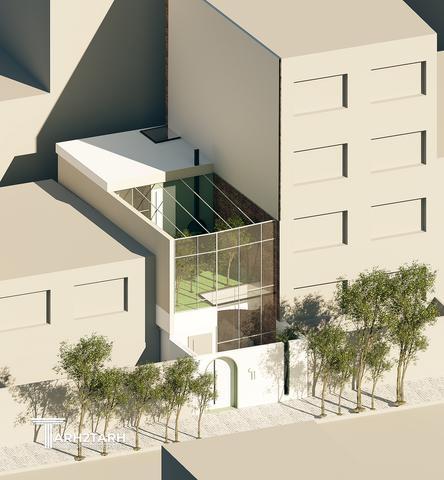 طراحی پلان و نما و داخلی خانه مادربزرگ