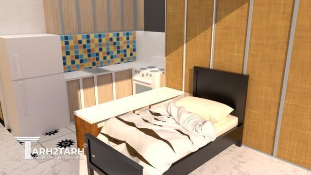 طراحی پلان و نما و داخلی خانه مادربزرگ