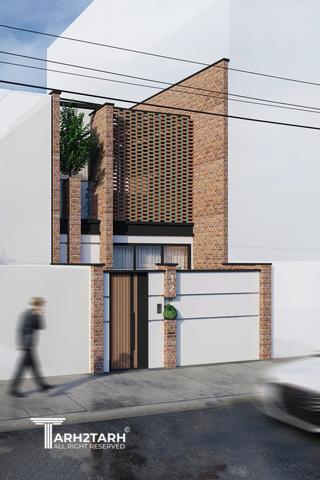 طراحی پلان و نما و داخلی خانه مادربزرگ