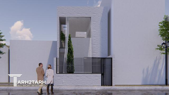 طراحی پلان و نما و داخلی خانه مادربزرگ