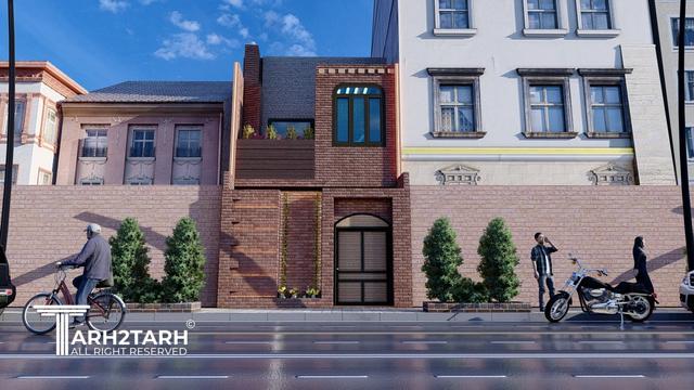 طراحی پلان و نما و داخلی خانه مادربزرگ