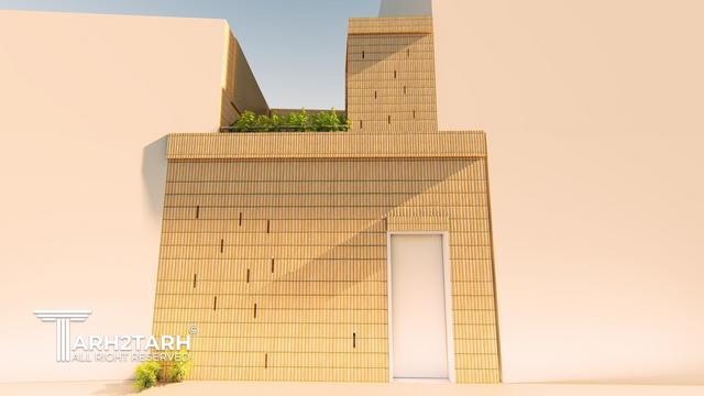 طراحی پلان و نما و داخلی خانه مادربزرگ