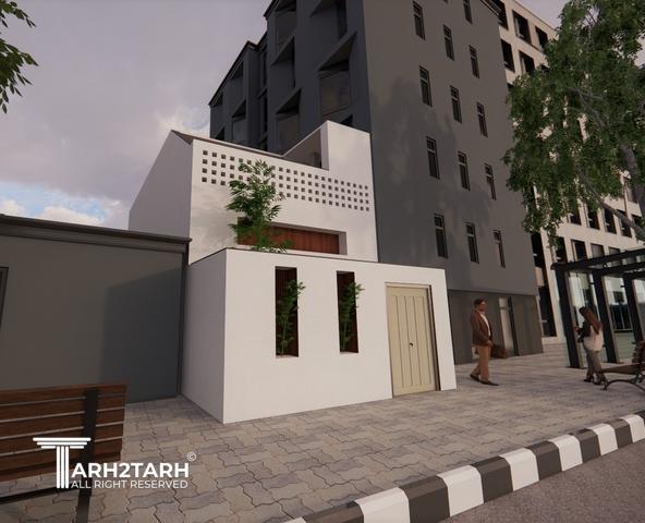 طراحی پلان و نما و داخلی خانه مادربزرگ