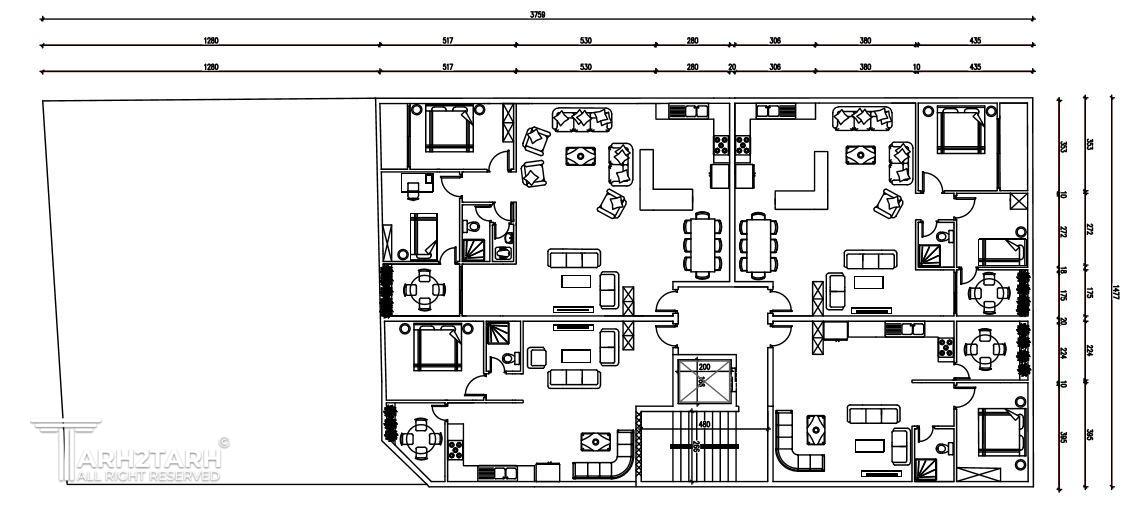 مسابقه پروژه طراحی پلان سیدخندان