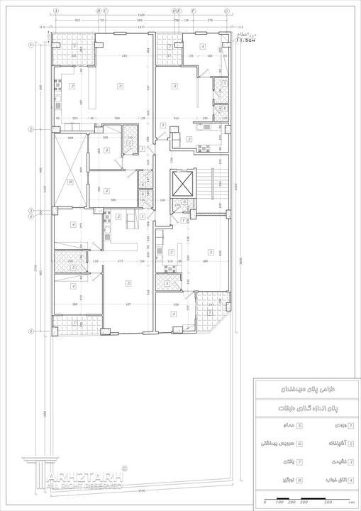 مسابقه پروژه طراحی پلان سیدخندان