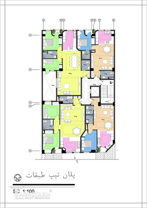  مسابقه پروژه طراحی پلان سیدخندان