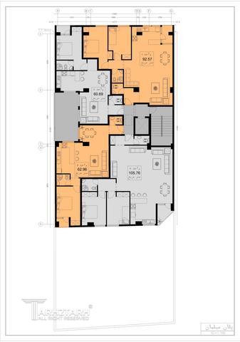 پروژه طراحی پلان سیدخندان