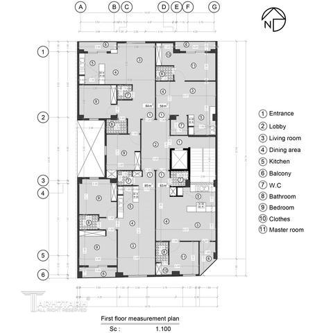 پروژه طراحی پلان سیدخندان