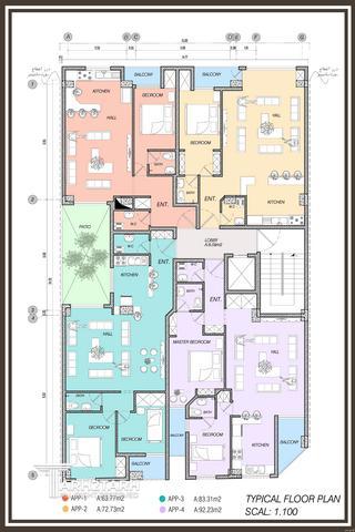 پروژه طراحی پلان سیدخندان