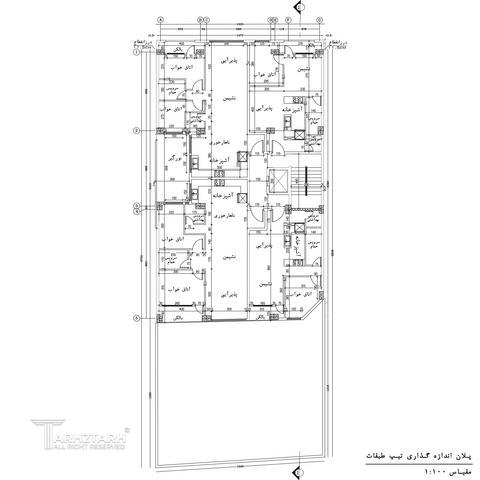 پروژه طراحی پلان سیدخندان