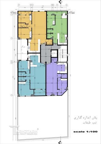 پروژه طراحی پلان سیدخندان